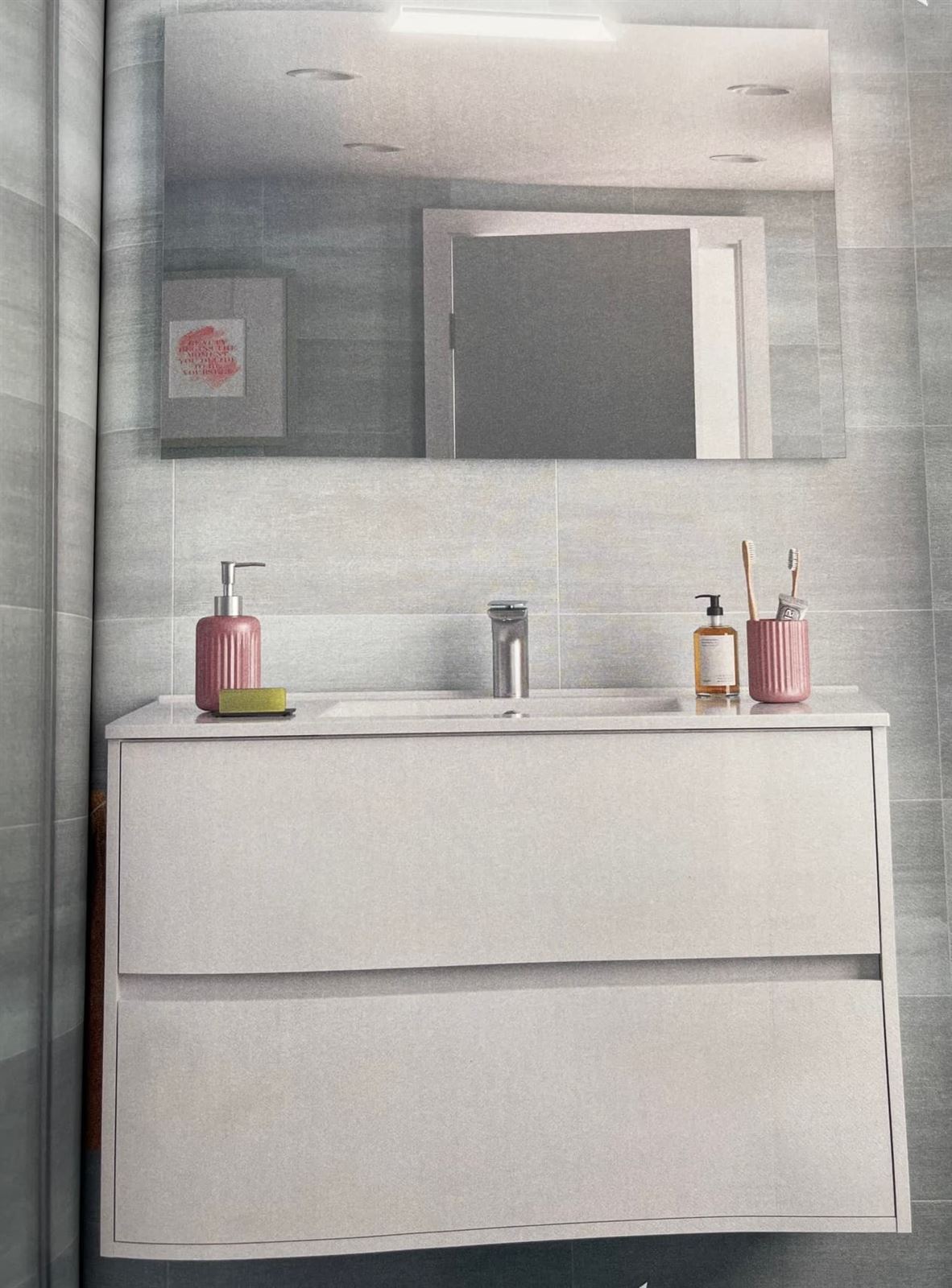 MUEBLE BAÑO NOJA 100 BLANCO - Imagen 1