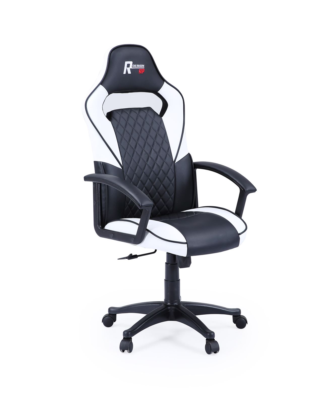 SILLON GAMER R-DESING NEGRO/BLANCO - Imagen 1