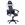 SILLON GAMER R-DESING NEGRO/BLANCO - Imagen 1