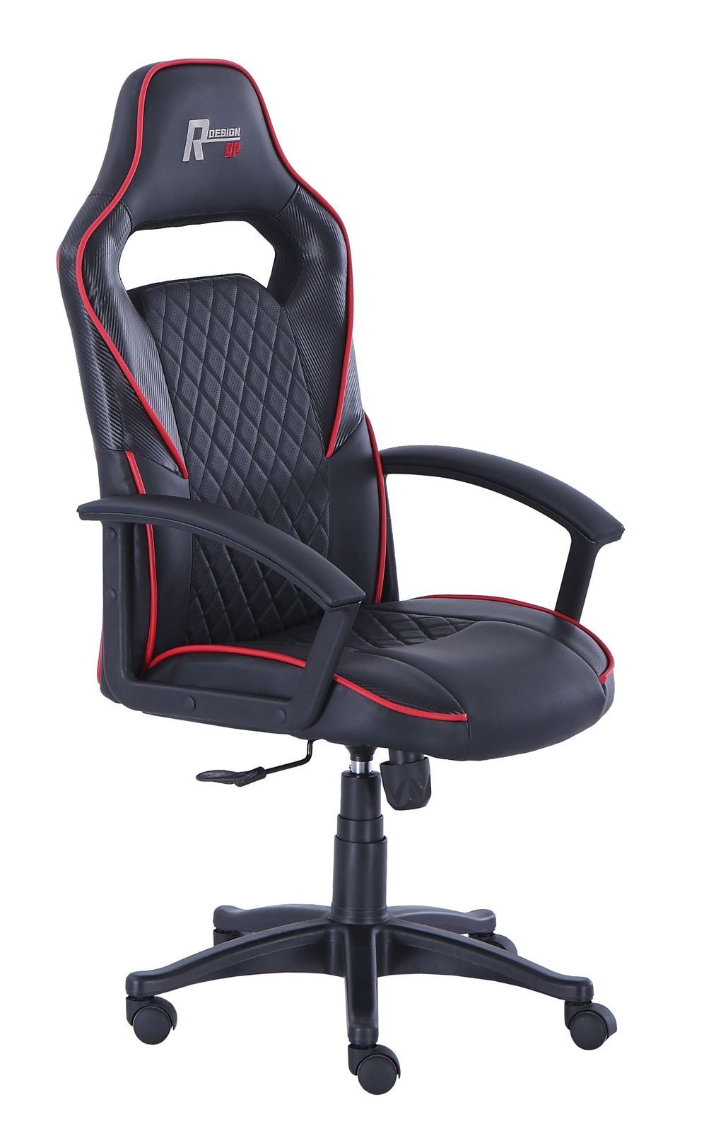 SILLON GAMER R-DESING NEGRO/CARBONO - Imagen 1